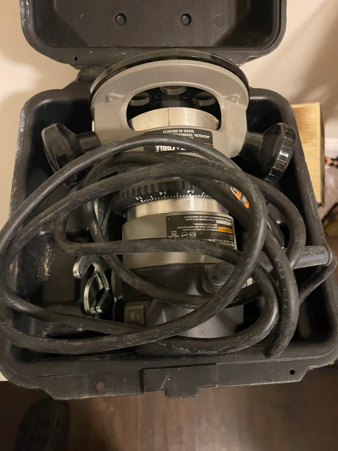 Porter-Cable Trim Router with Case - photo 2