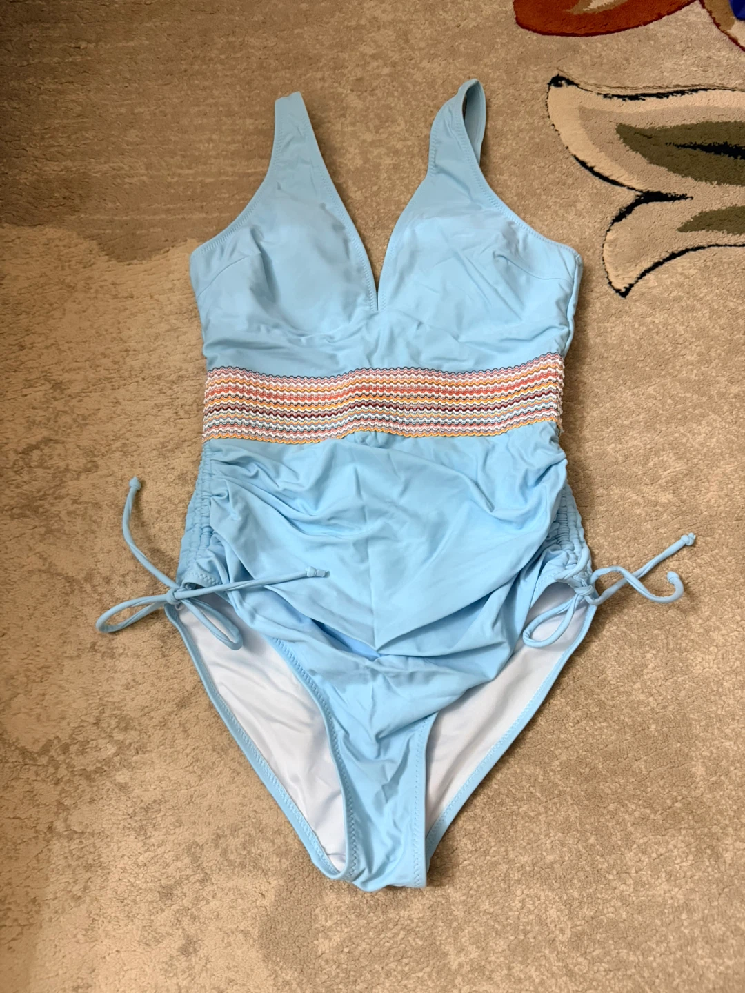 Tummy Control One Piece Slimming Bathing Suit - photo 4