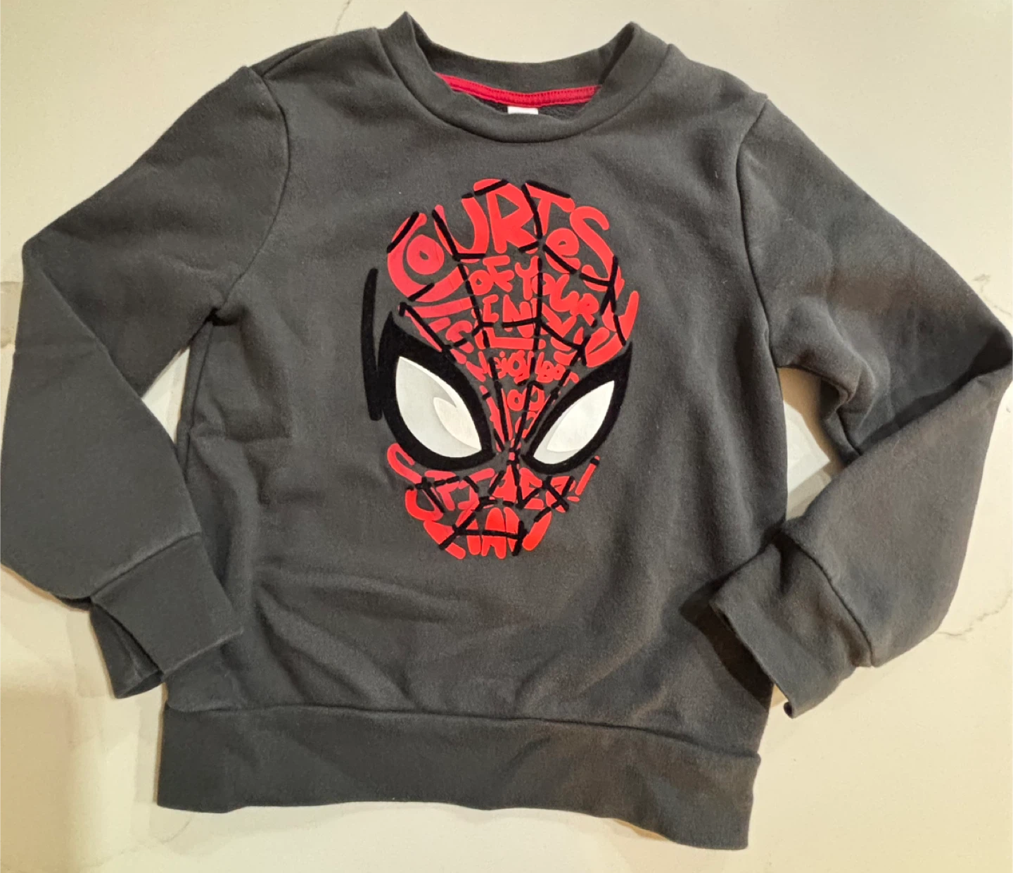 Child’s Joe Fresh Spider-Man Sweatshirt Size S (6)