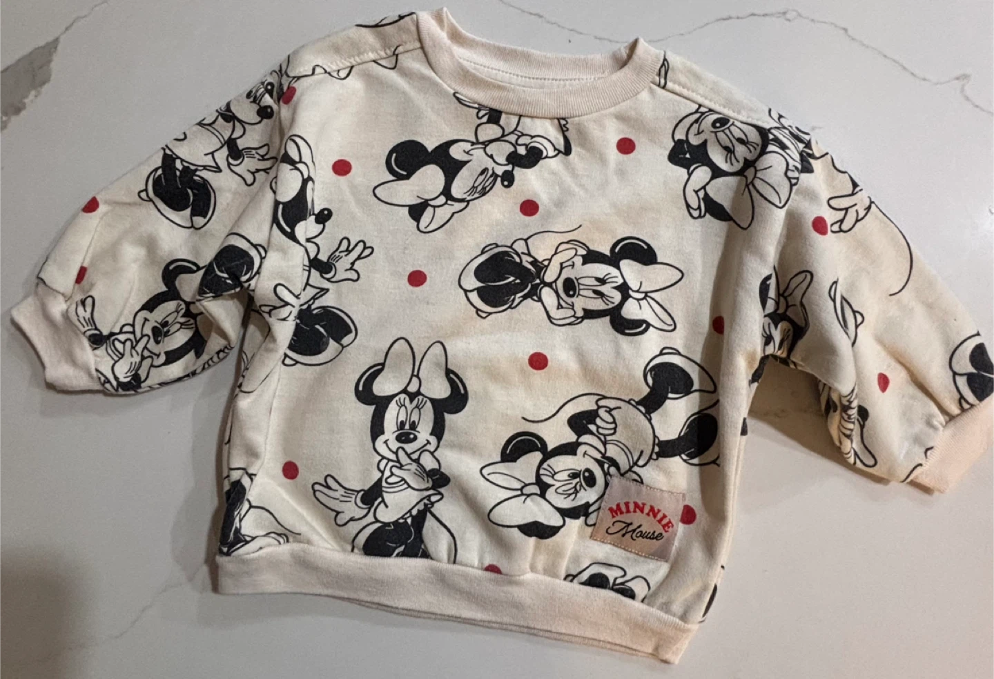 Disney Baby Minnie Mouse Sweatshirt 12M