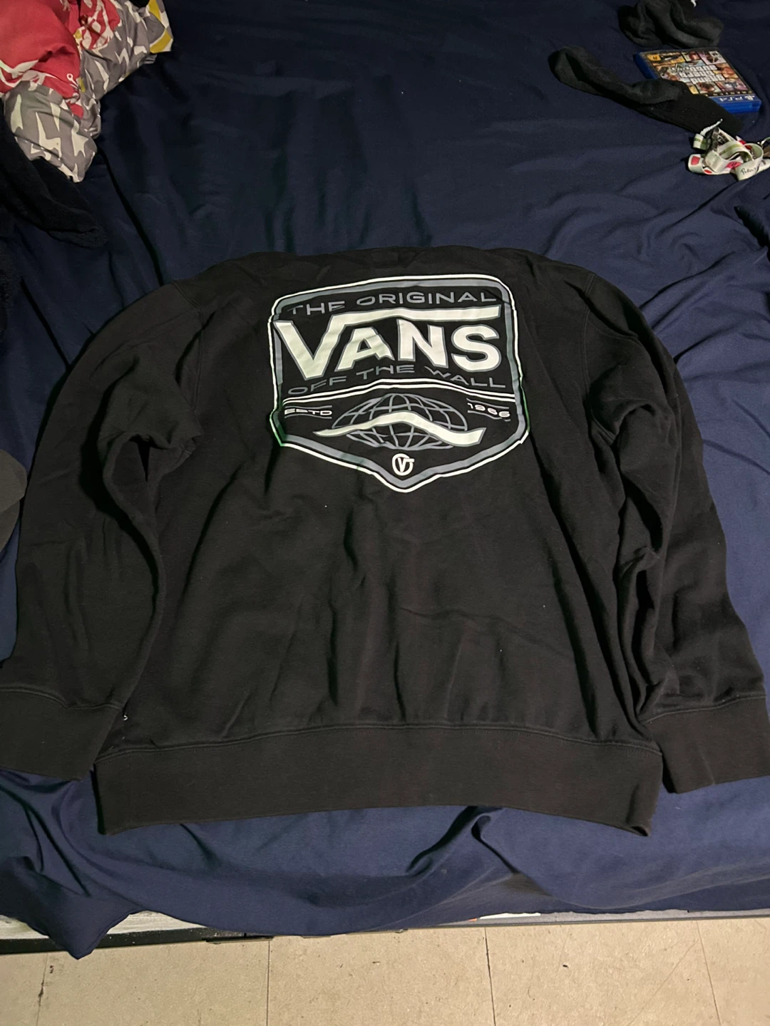 Vans Off The Wall Hoodie Sweatshirt - photo 3