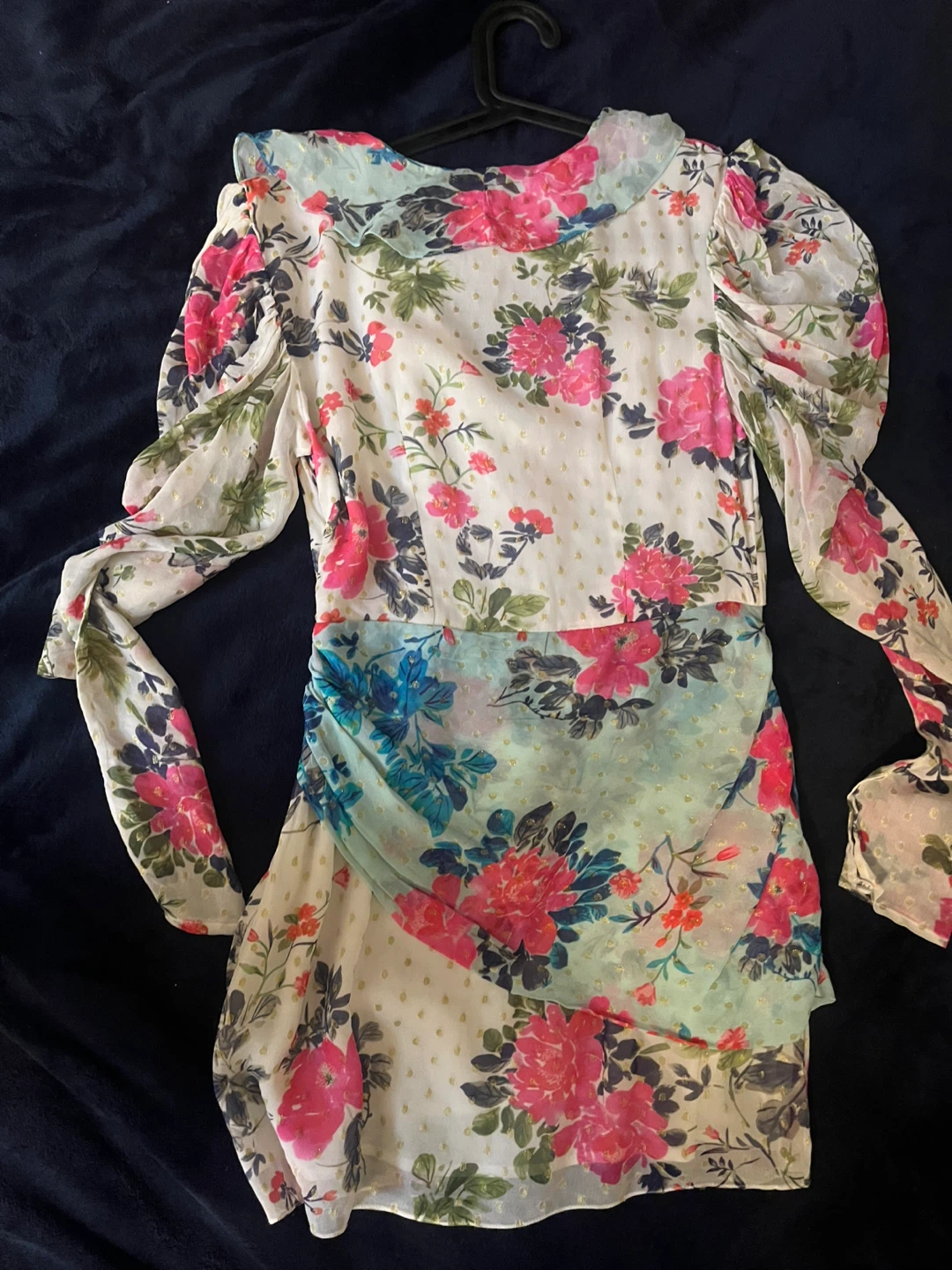 Rococo Sand Floral Mini Dress - photo 2