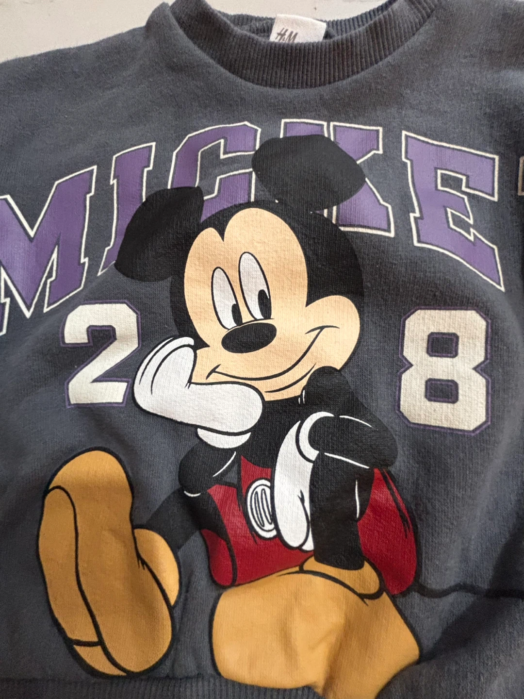 H&M Disney Mickey Mouse Sweatshirt - 4-6 Months - photo 2