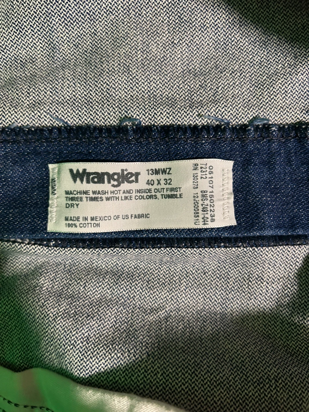 Wrangler 13MWZ Jeans 40 x 32 - photo 2