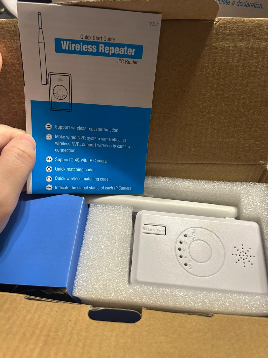 WiFi Range Extender Wi-Fi Booster/Wi-Fi Repeater, with LAN Conne - photo 2