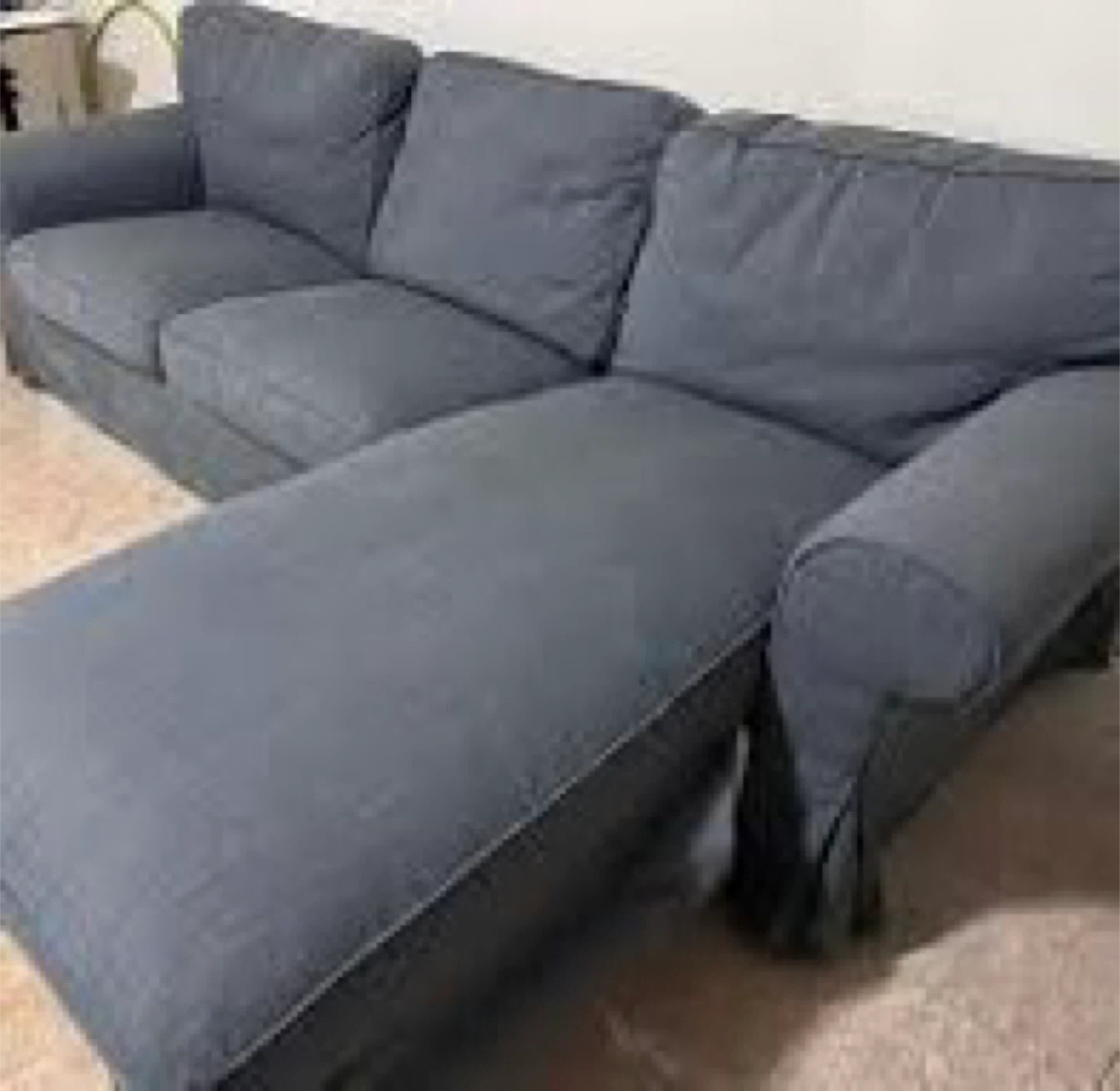 Grey Sectional Sofa with Chaise - photo 4
