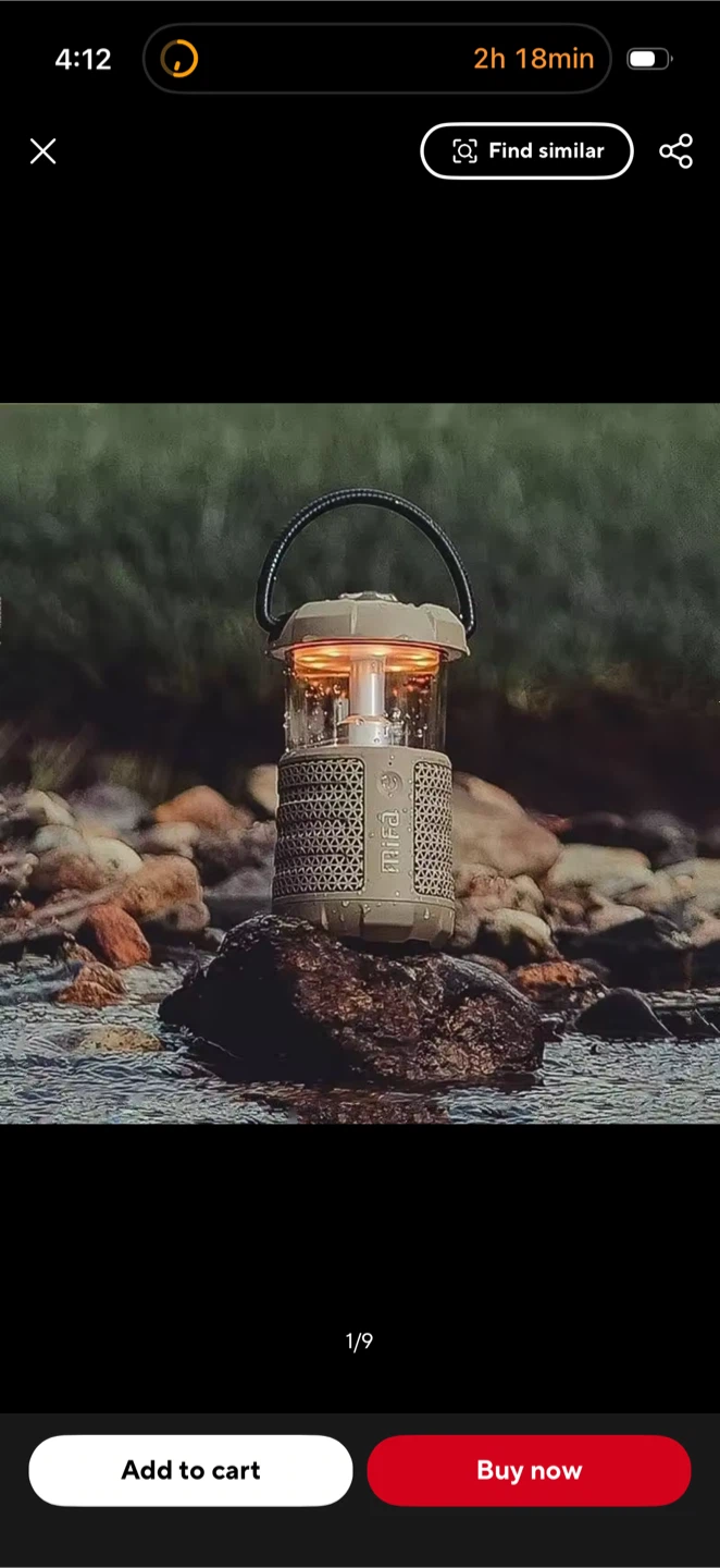 MIFA Wild Camping Wireless Speaker Lantern - photo 4
