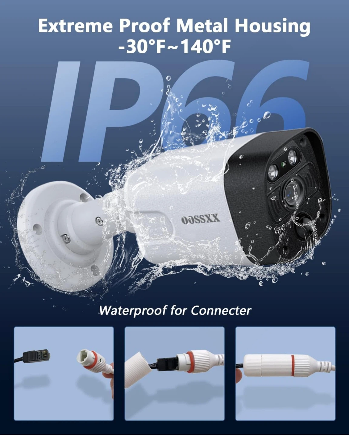 4K PIR POE Extend Camera Outdoor Indoor Video Surveillance Secur - photo 5