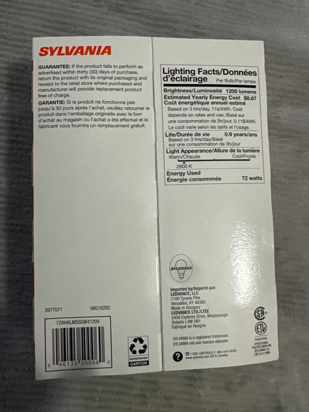 🏆Sylvania Super Soft White Halogen Light Bulbs - 4 Pack🏆 - photo 3