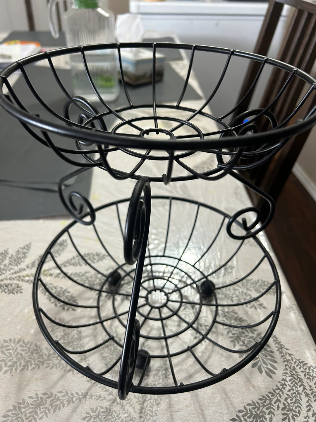 2-Tier Wire Fruit Basket