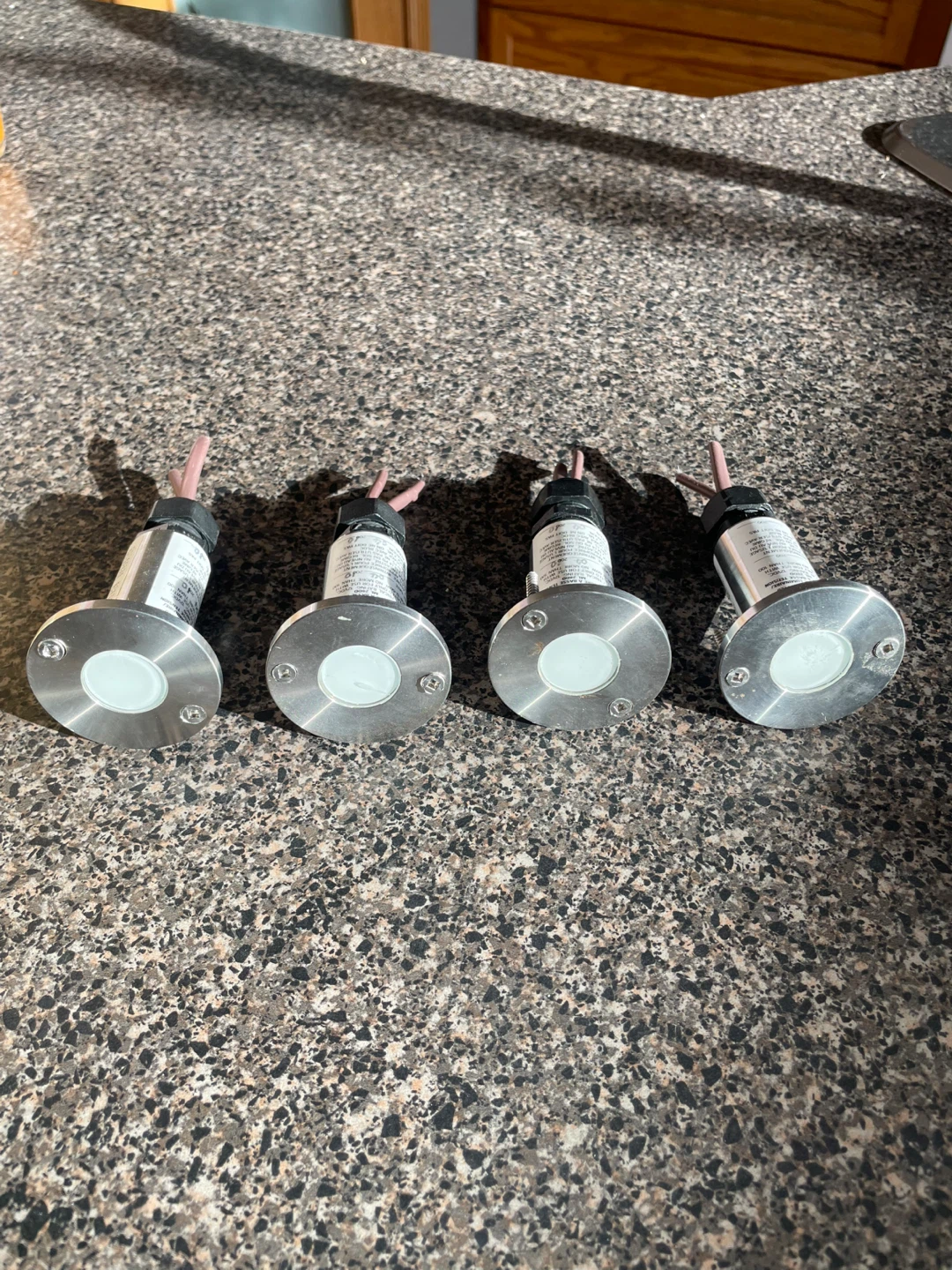 Stair lites - Stainless Steel white