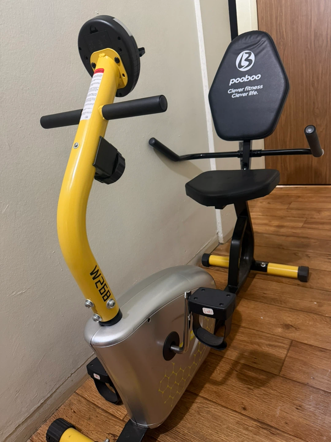 Pooboo Recumbent Exercise Bike W268 - photo 2