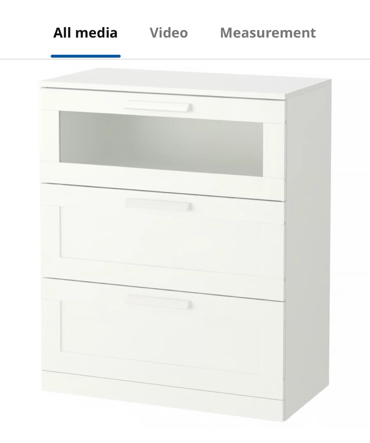 IKEA Brimnes 3 Drawer Dresser - photo 3