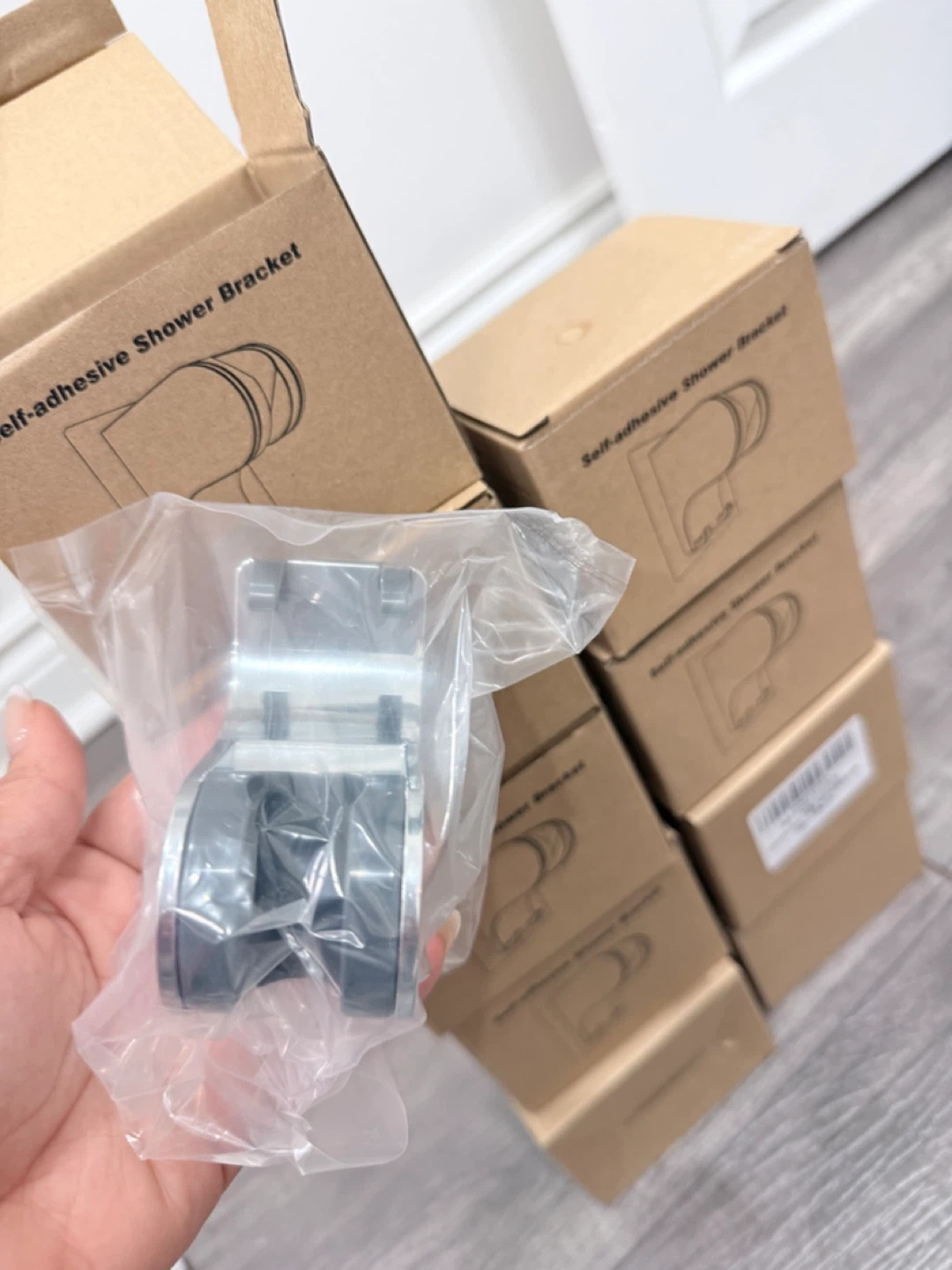 Self-adhesive Shower Bracket