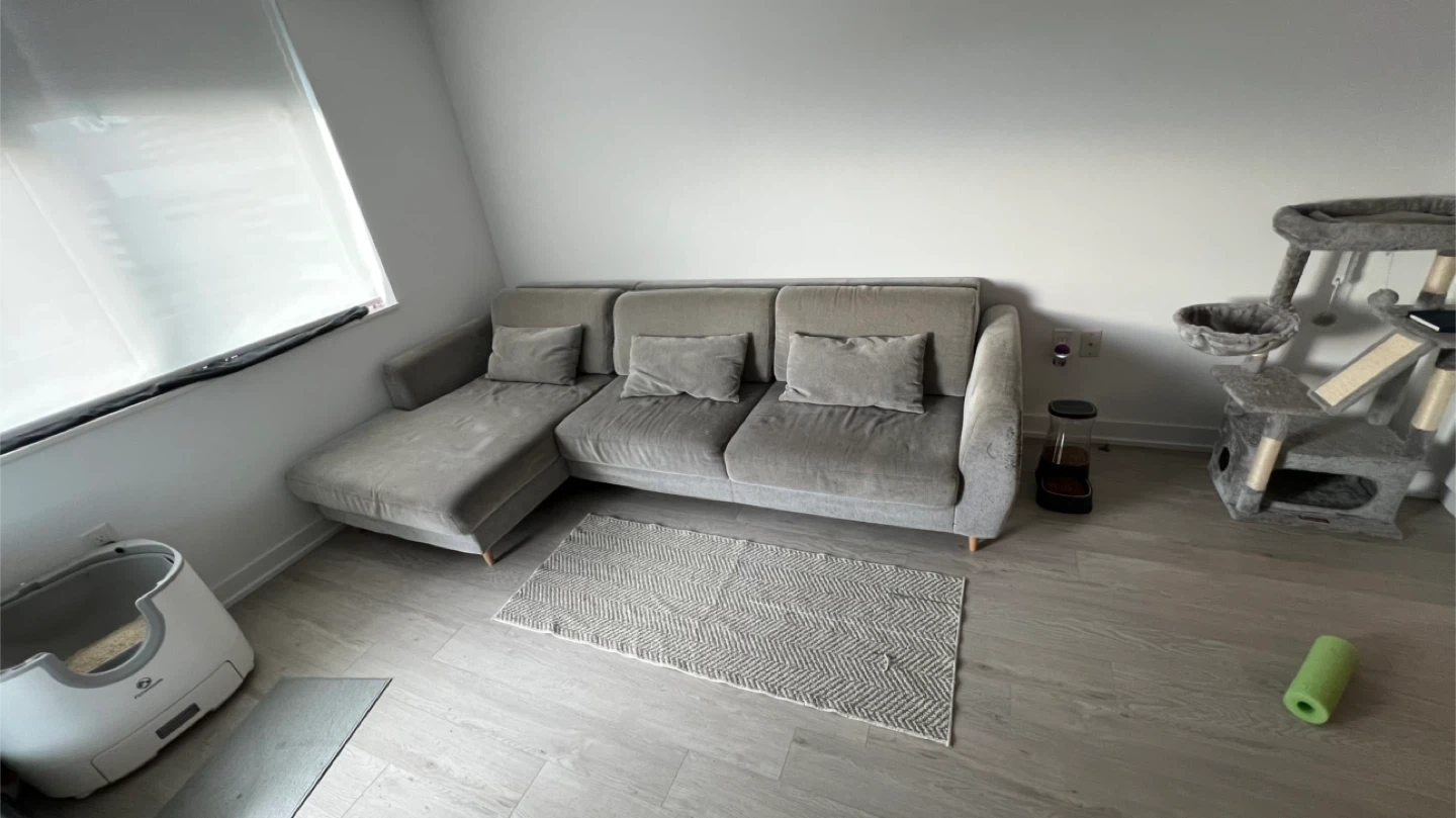 Grey Sectional Sofa - photo 3