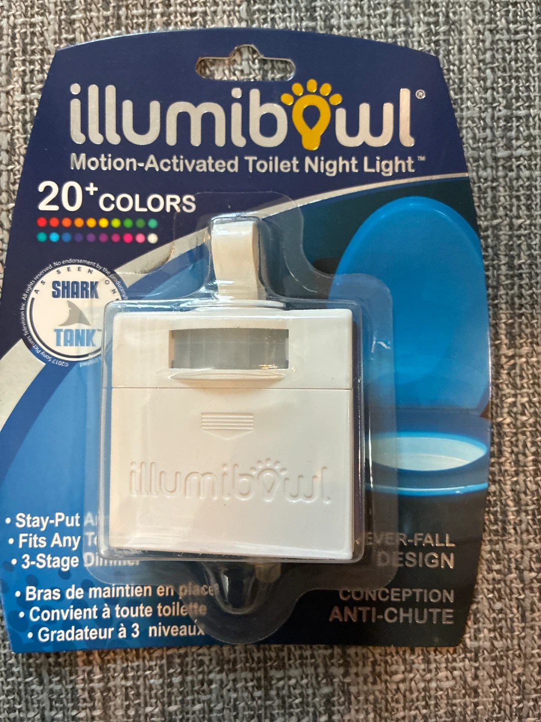 🏆New IllumiBowl Motion-Activated Toilet Night Light - 20+ Colors