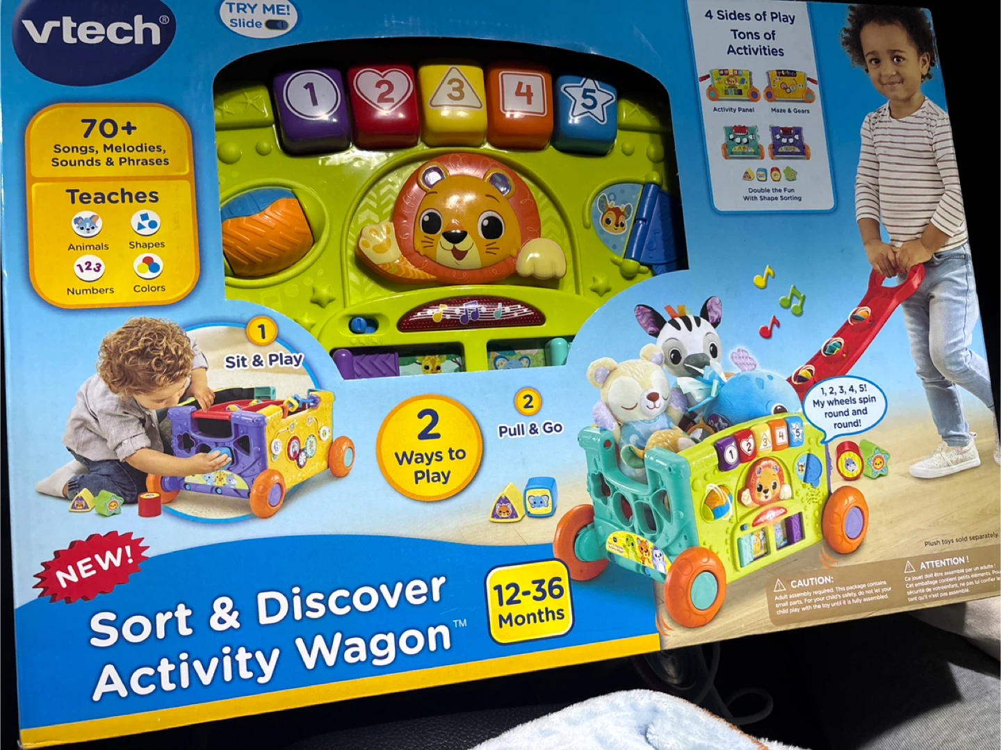 VTech Sort & Discover Activity Wagon Toy for 12-36 Months