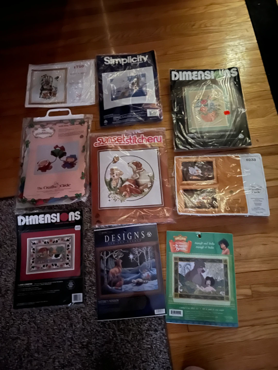 K needle point kits