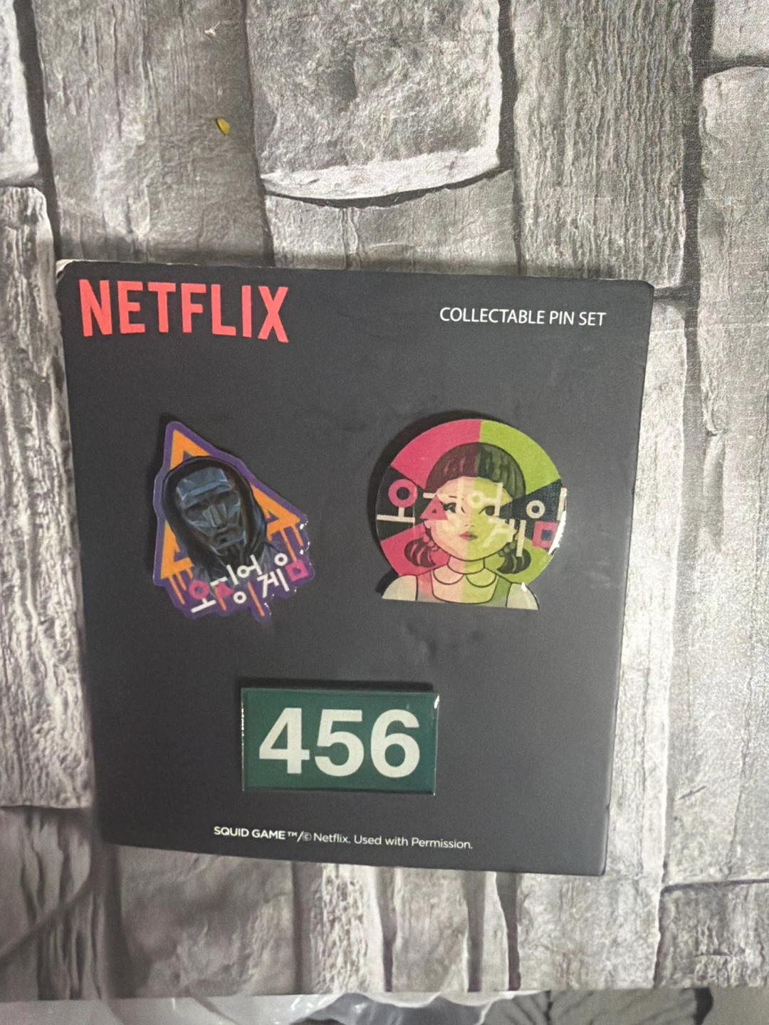 Netflix Squid Game Collectable Pin Set