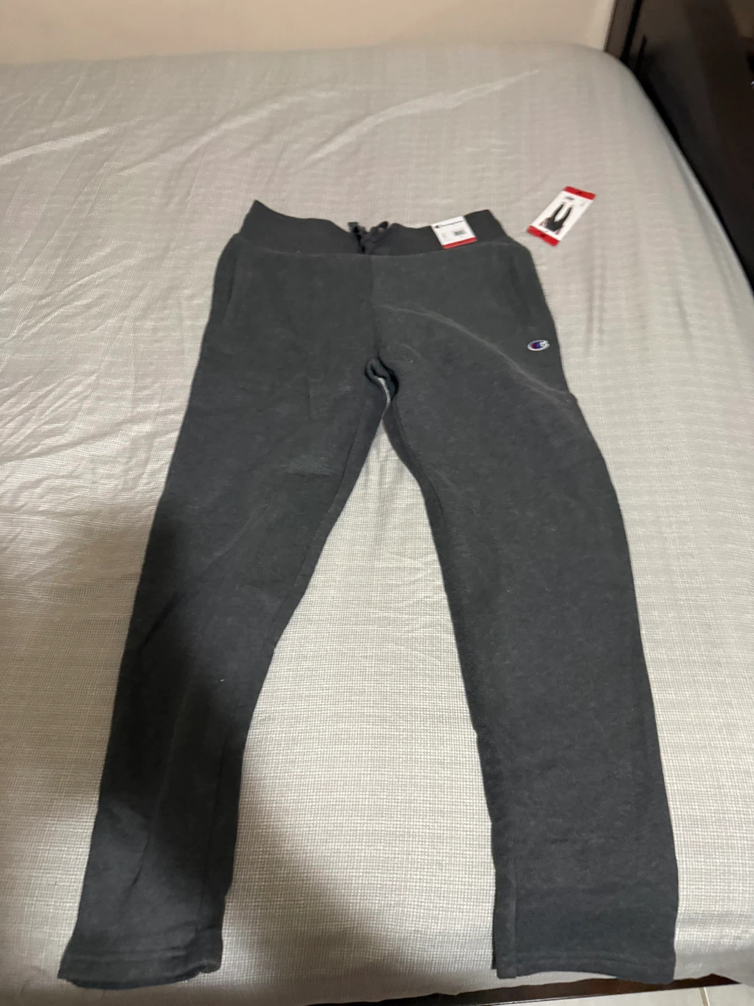 Champion Men's Grey Sweatpants Size M