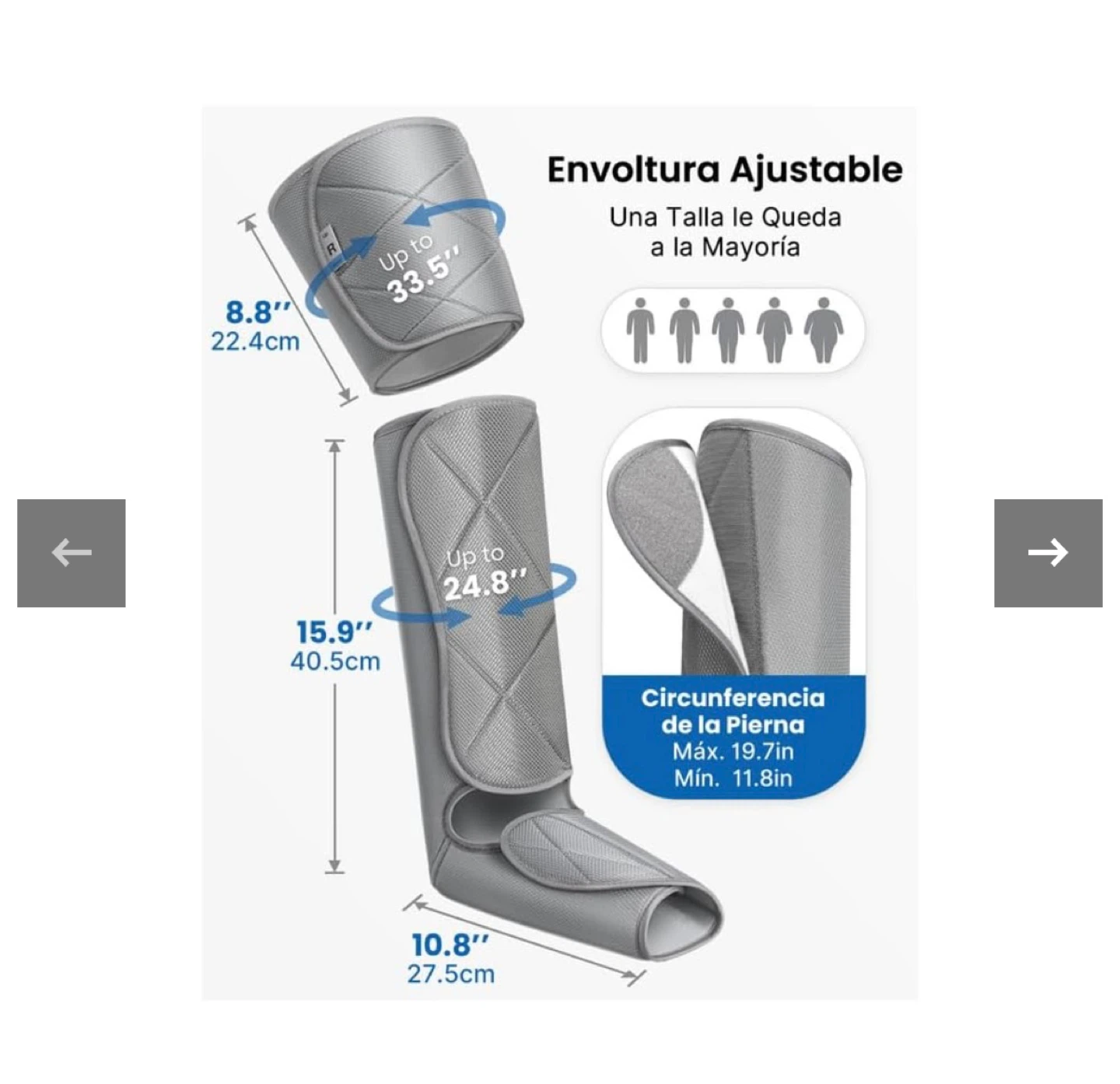 RENPHO Air Compression Leg Massager - photo 3