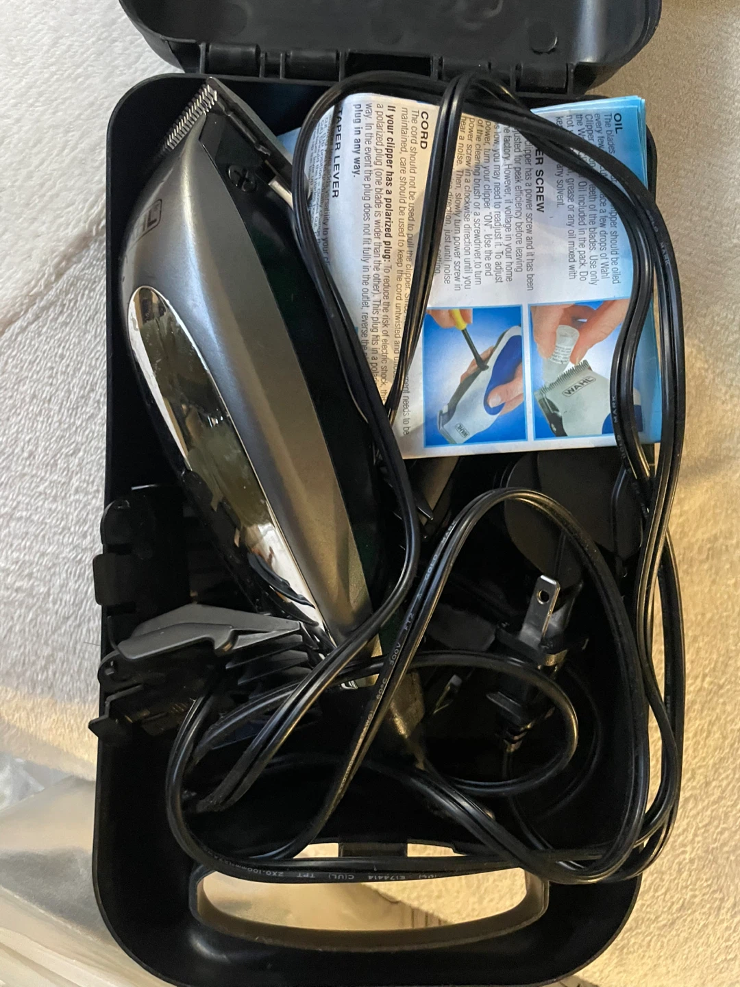 Wahl Corded Hair Clipper with Case