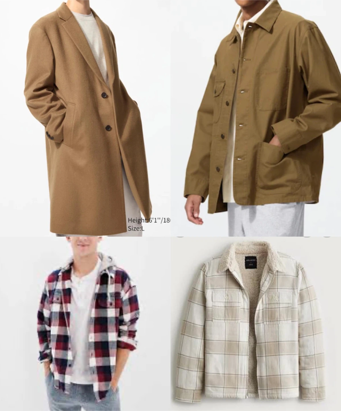 Men’s outwear jacket and coat