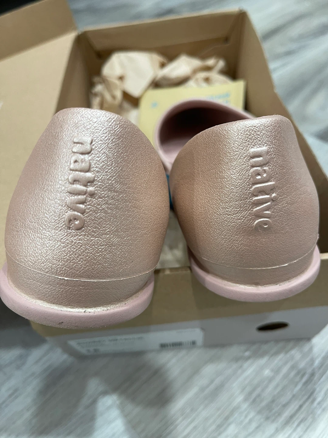 Native Audrey Metallic Flats - Size 6 - photo 3