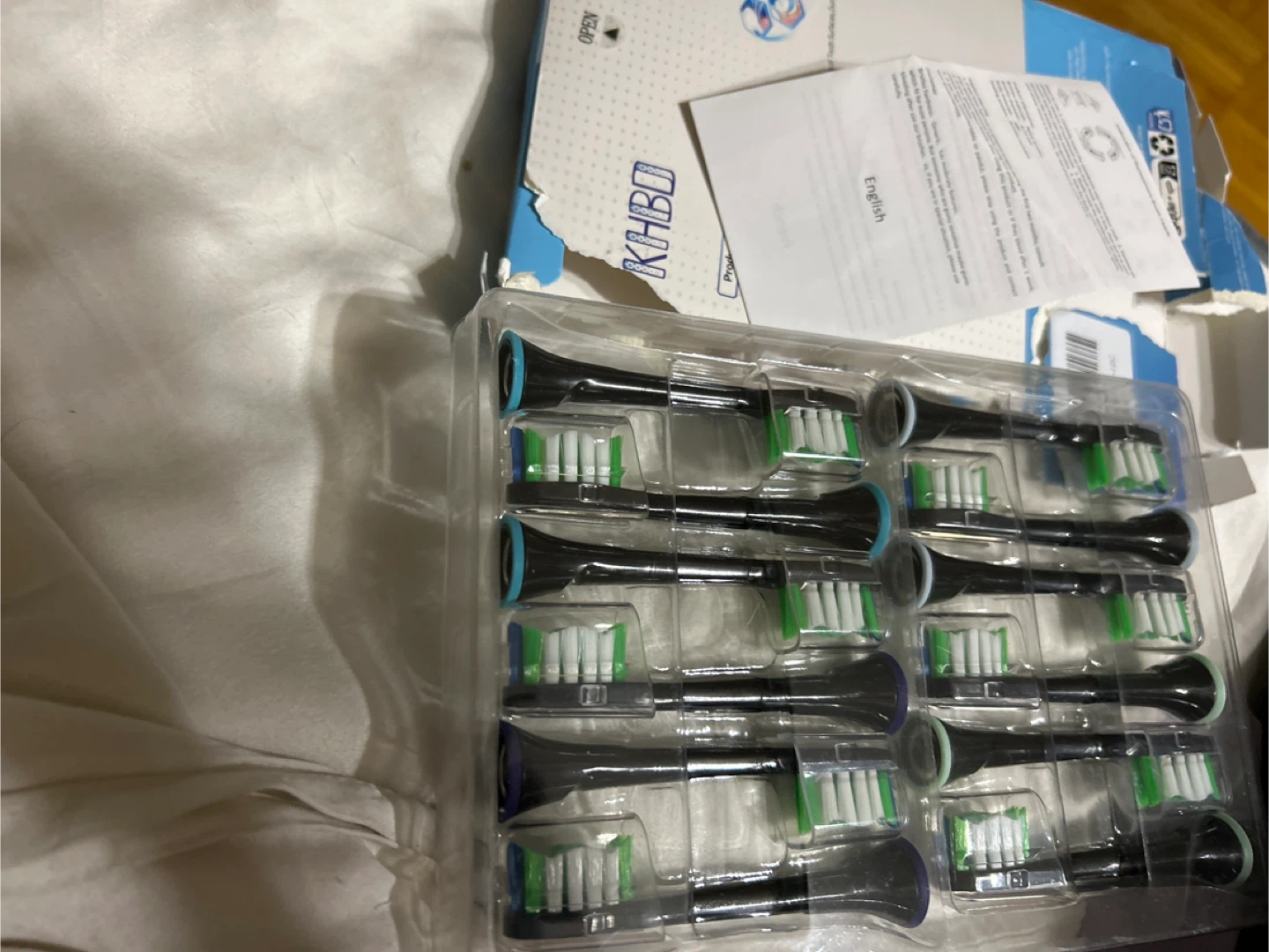 New-KHBD replacement toothbrush pack of 12 heads - photo 4