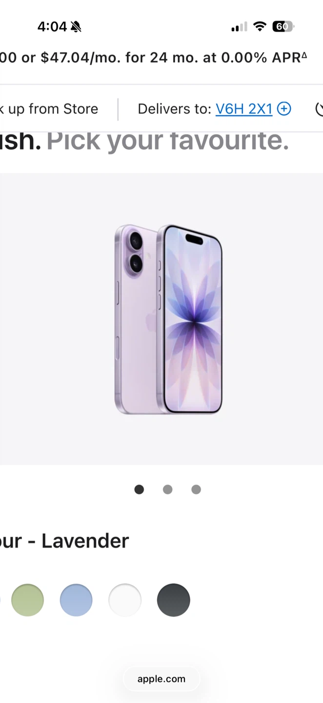 Apple iPhone 14 (Lavender)