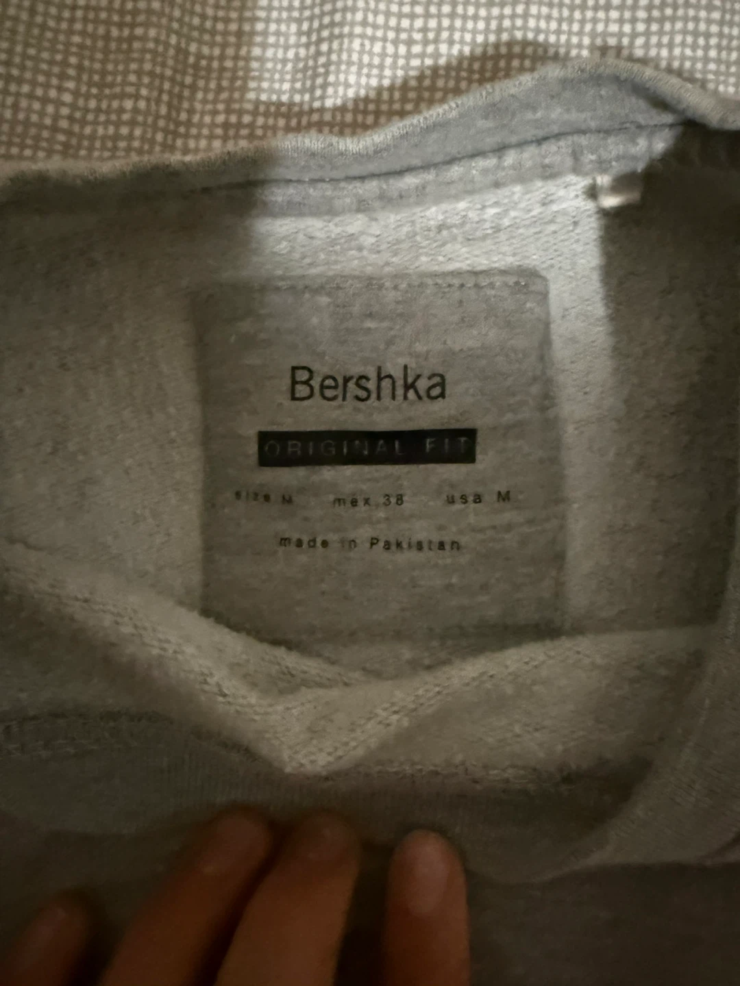 Bershka Grey Sweatshirt - Size M - photo 2