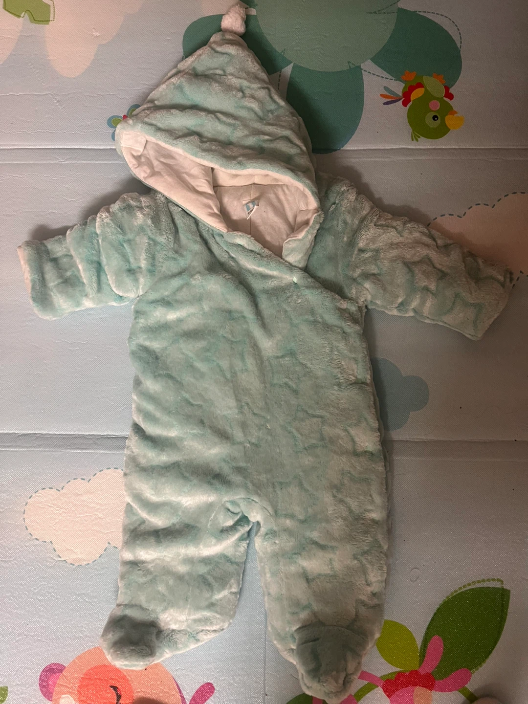 Baby Snowsuit - Mint Green
