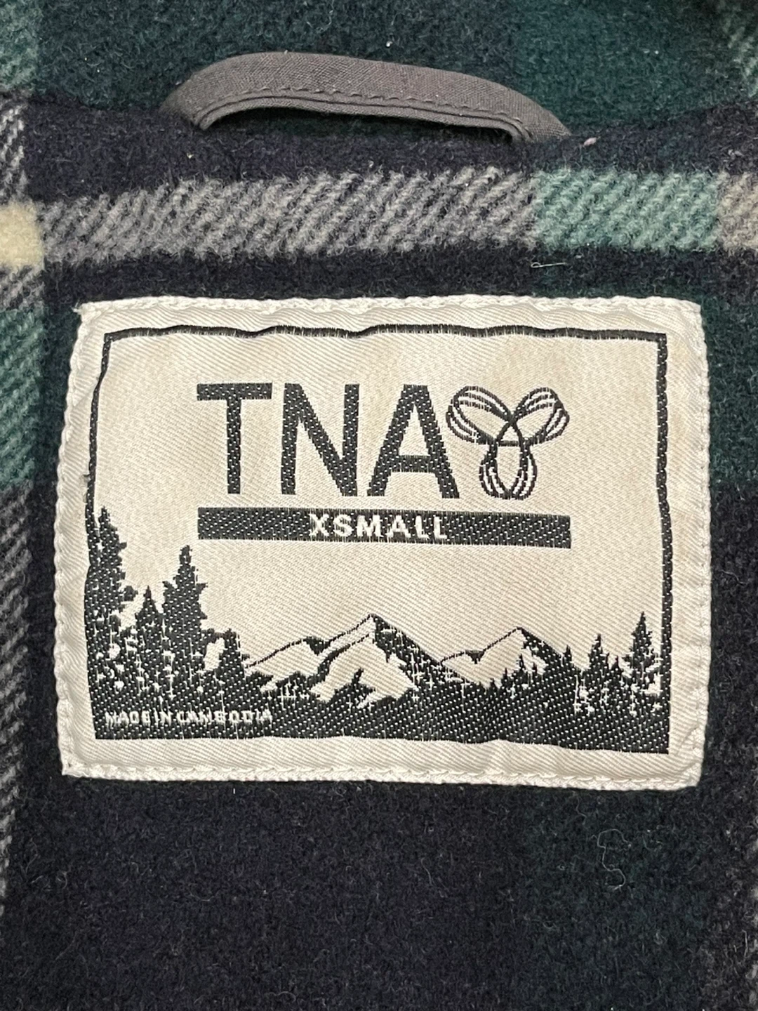 TNA Grey Duffle Coat - XS - photo 2