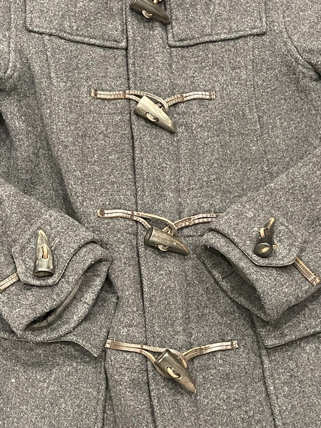 TNA Grey Duffle Coat - XS - photo 4