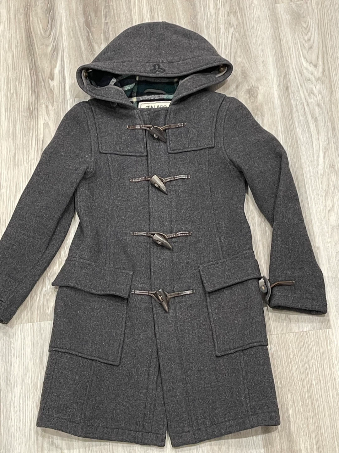 TNA Grey Duffle Coat - XS - photo 3