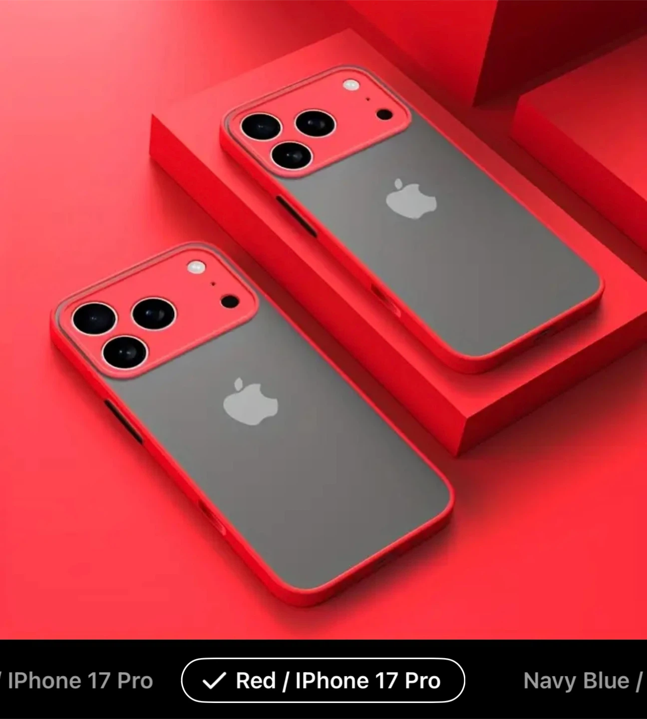 🏆Red iPhone 17 Pro Case🏆