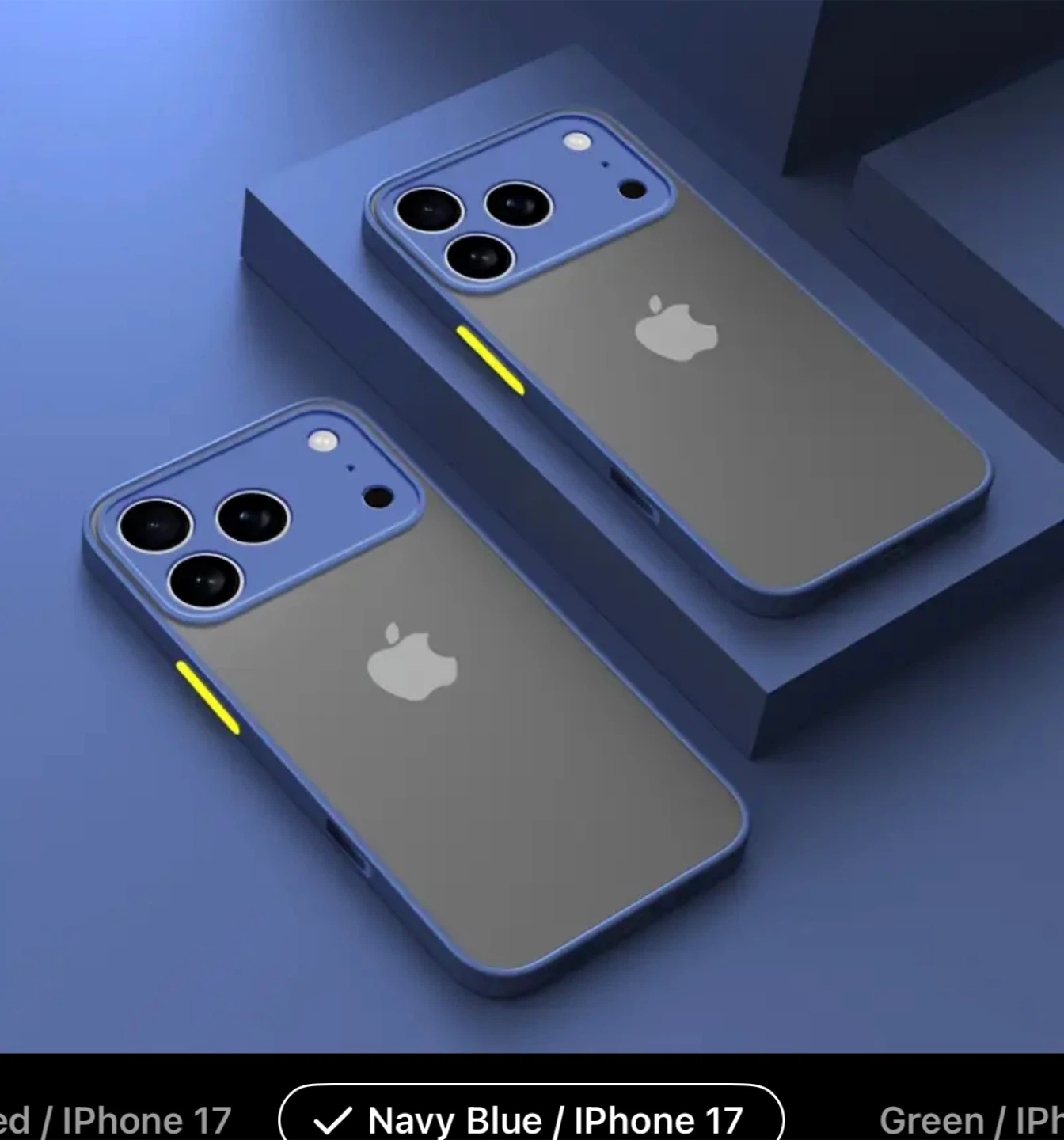 🏆Navy Blue iPhone 17 Case🏆