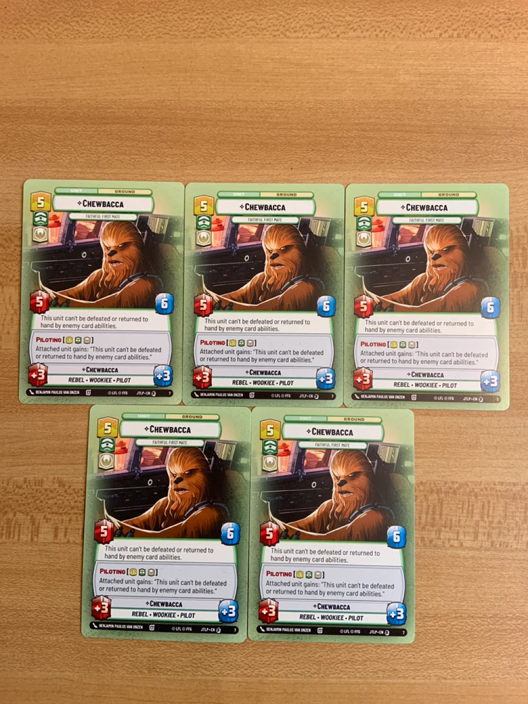 Star Wars Special Cards Set – Near Mint