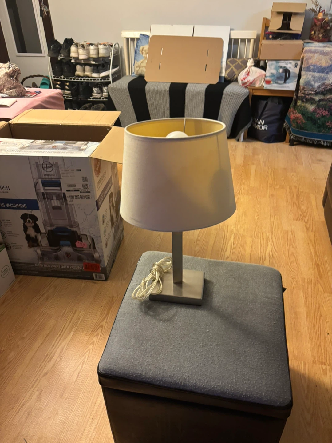 White Paper Floor Lamp - photo 3