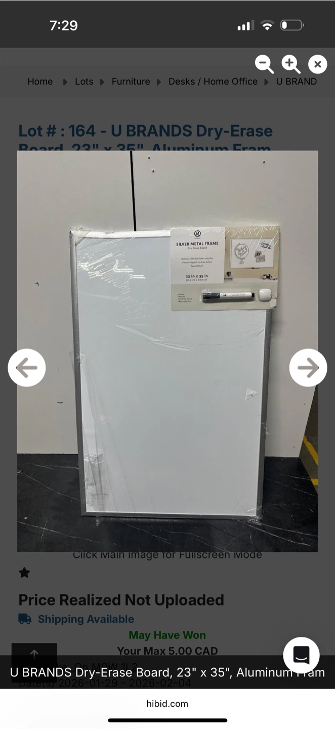 U BRANDS Dry-Erase Board 23" x 35" Aluminum Frame - photo 5
