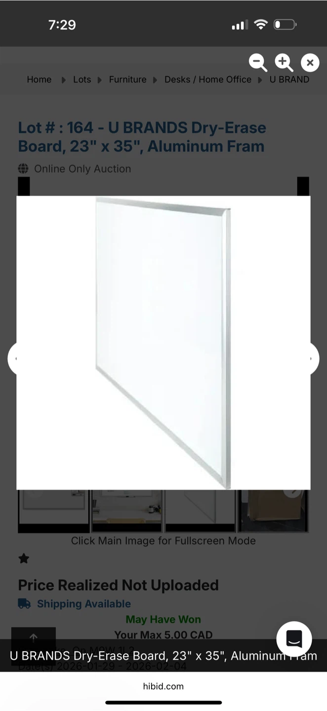 U BRANDS Dry-Erase Board 23" x 35" Aluminum Frame - photo 3