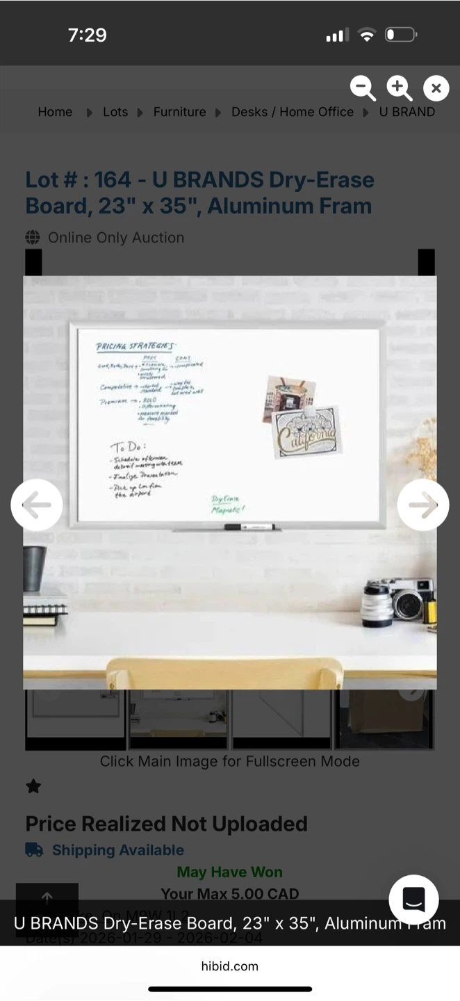 U BRANDS Dry-Erase Board 23" x 35" Aluminum Frame - photo 2