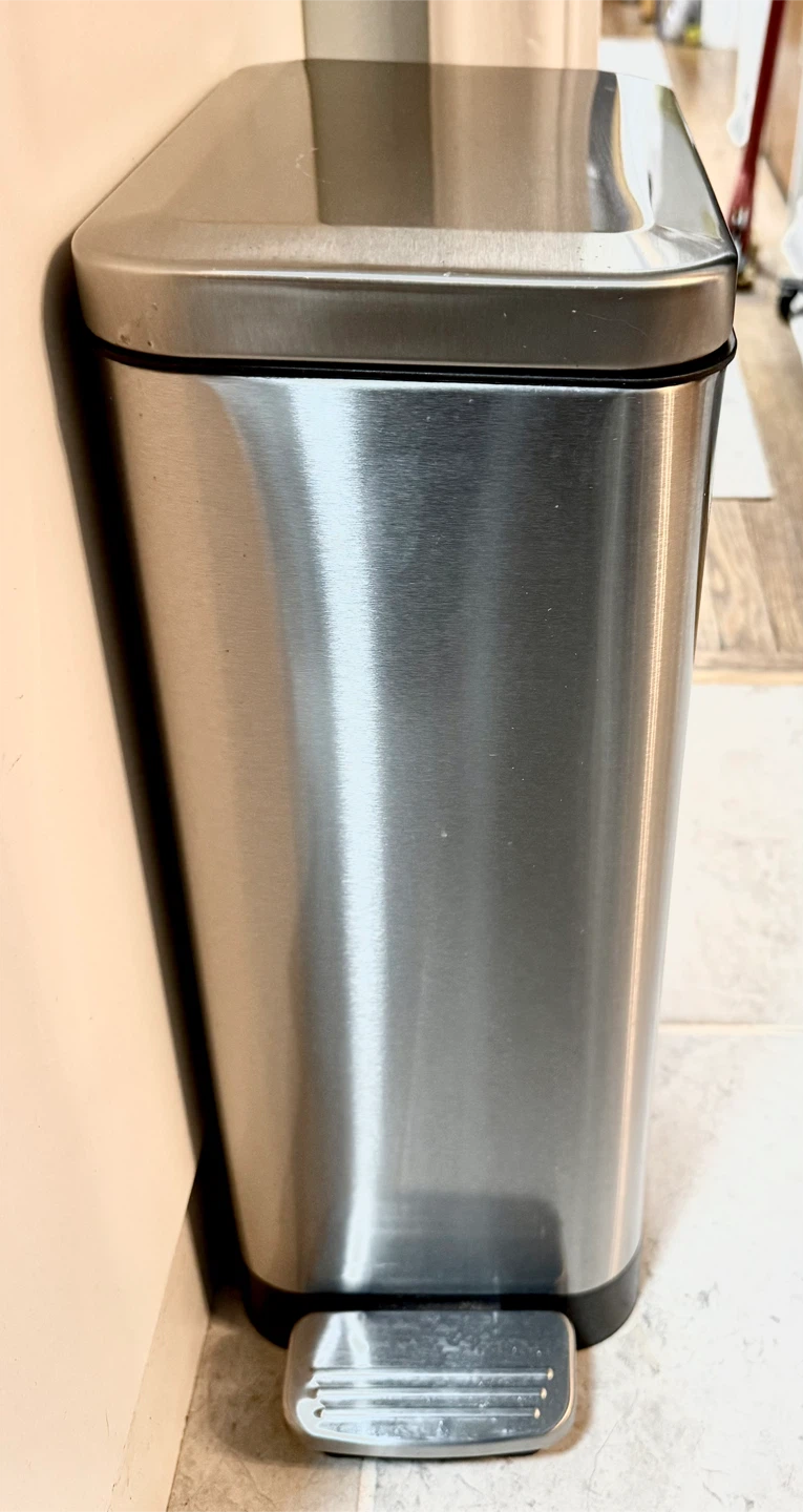 Stainless Steel Step Trash Can - photo 3