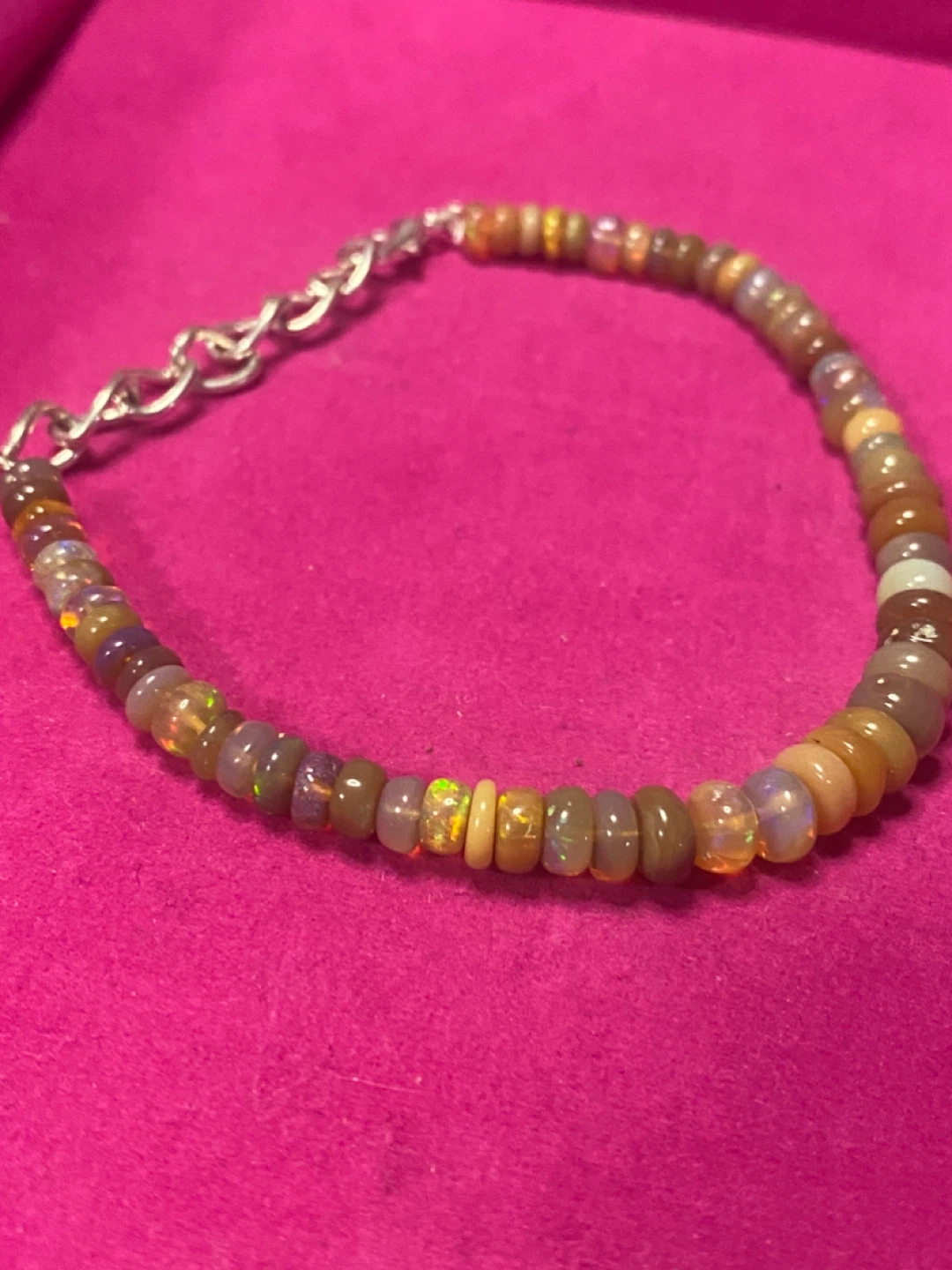 Dark opal bracelet - photo 2