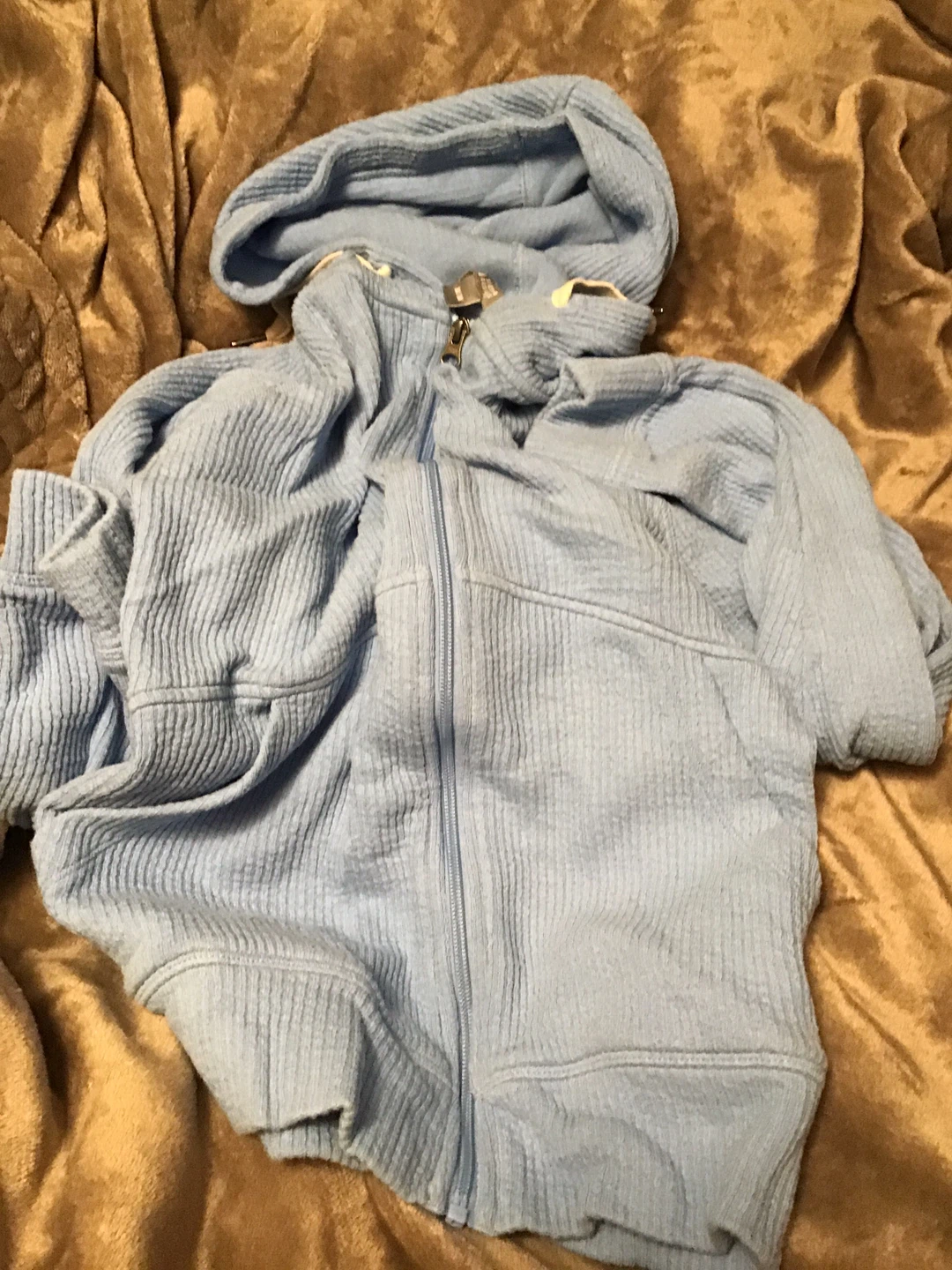 NWOT Sierra Designs Blue Zip-Up Hoodie M/M