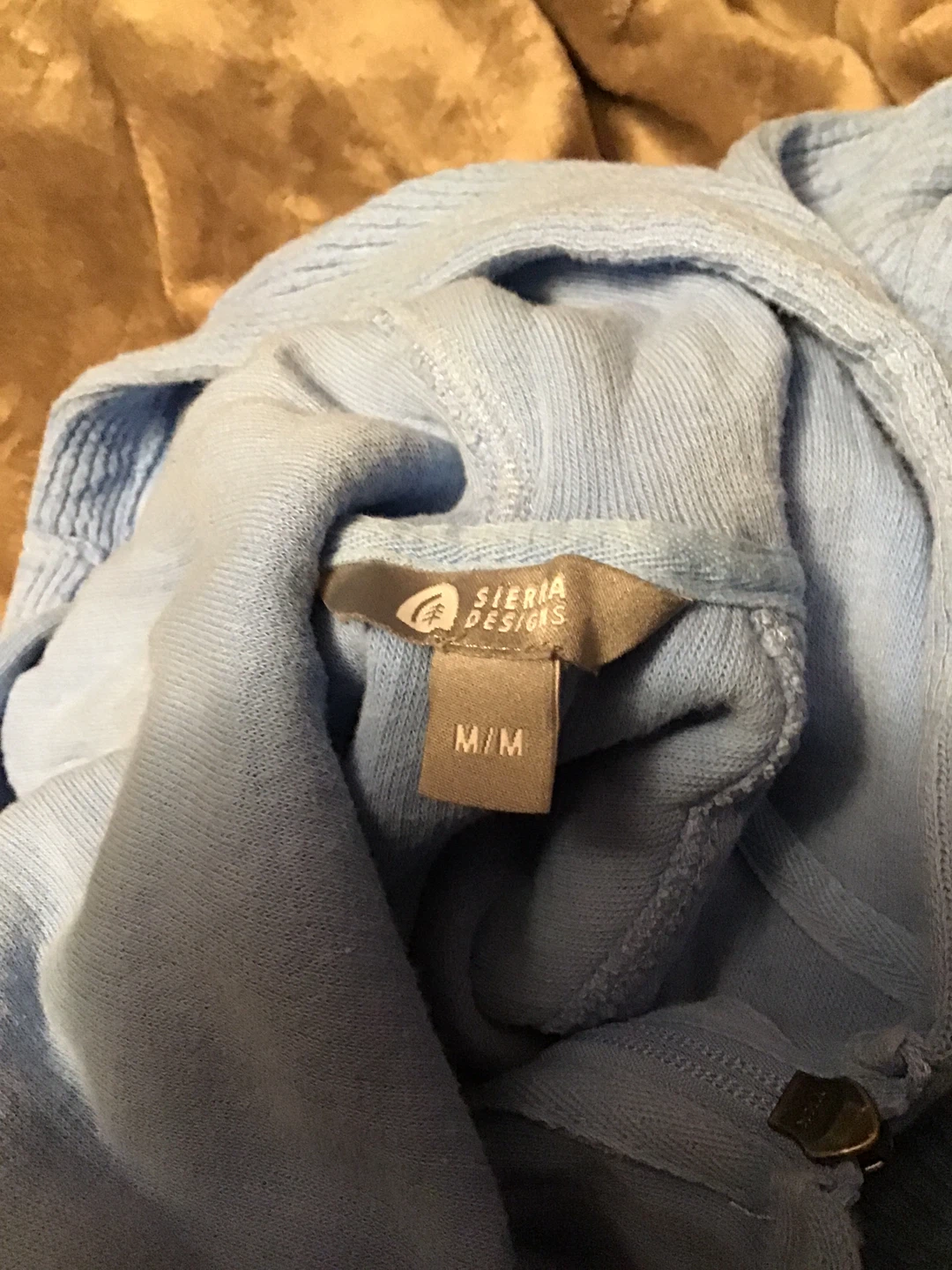 NWOT Sierra Designs Blue Zip-Up Hoodie M/M - photo 3