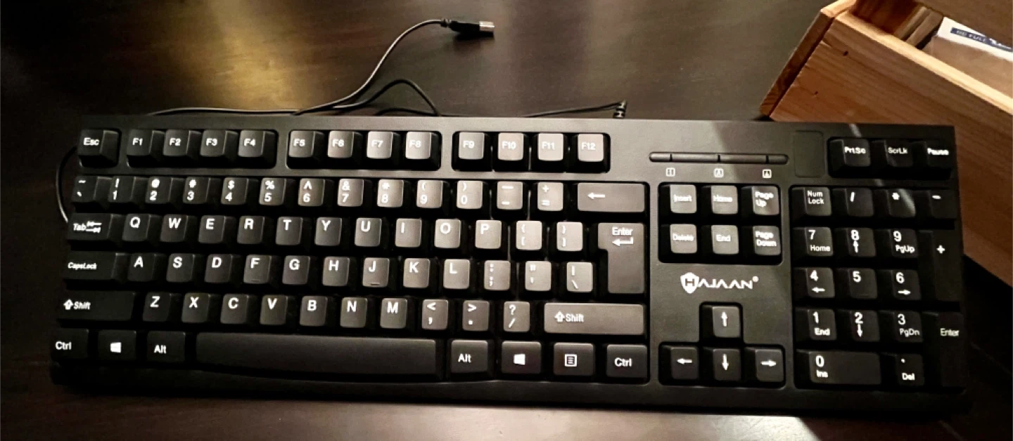 🏆Hajaaan HC120K Keyboard For Home & Office
