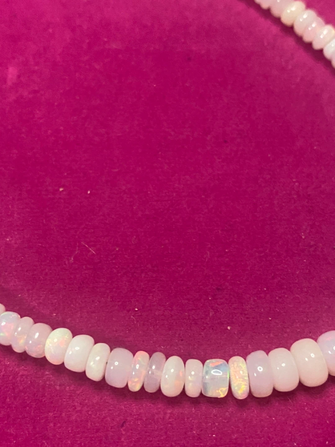 White opal necklace - photo 3