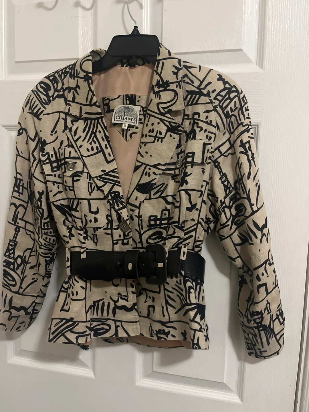 Gilliams The International Collection Blazer Jacket Size 36