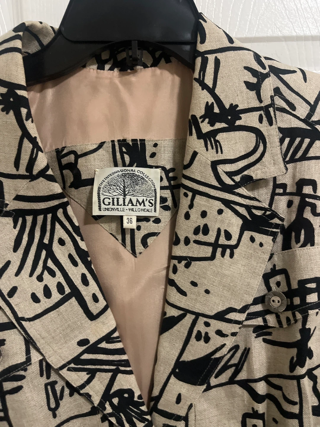 Gilliams The International Collection Blazer Jacket Size 36 - photo 2